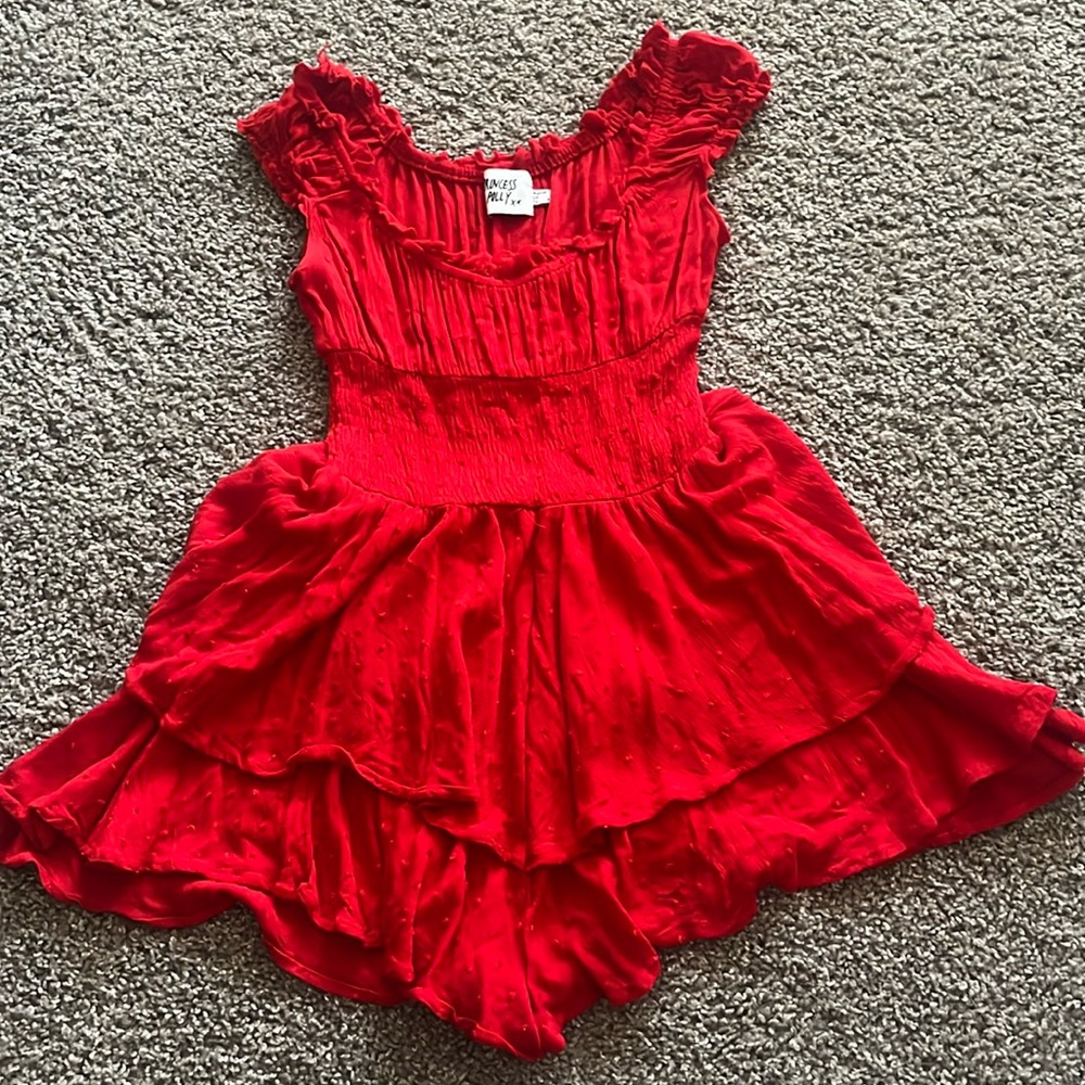 Princess Polly Red Romper